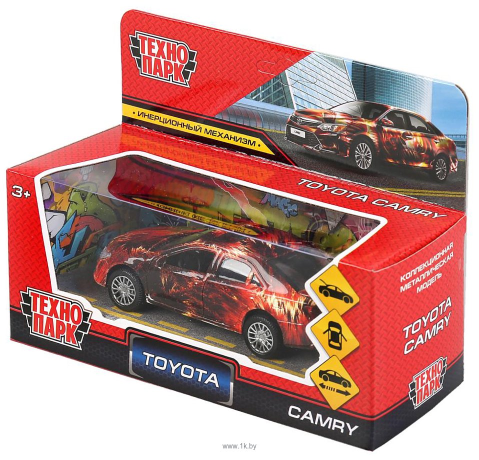 Фотографии Технопарк Toyota Camry Графити в ассорт. CAMRY-12SRT-SUP