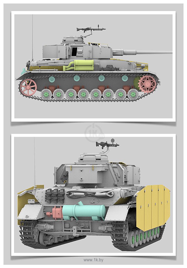 Фотографии Ryefield Model Panzerkampfwagen IV Ausf.H 1/35 RM-5046