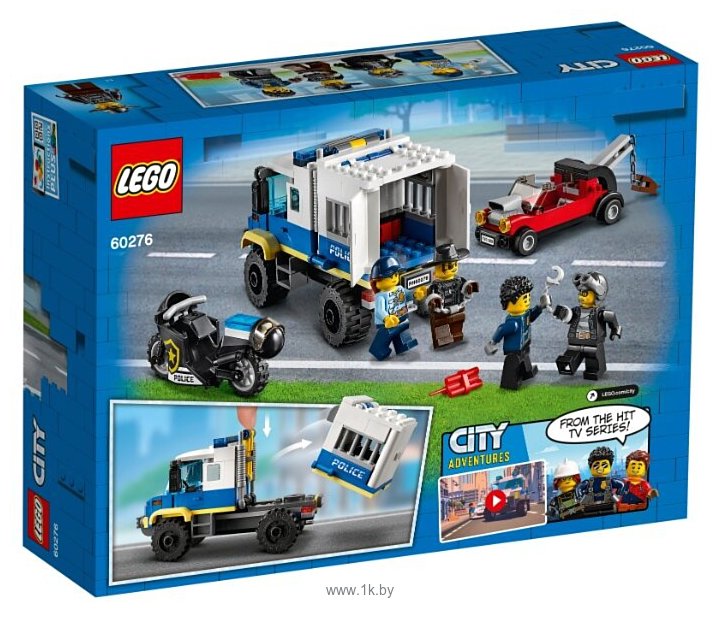 Фотографии LEGO City 60276 Транспорт для перевозки преступников