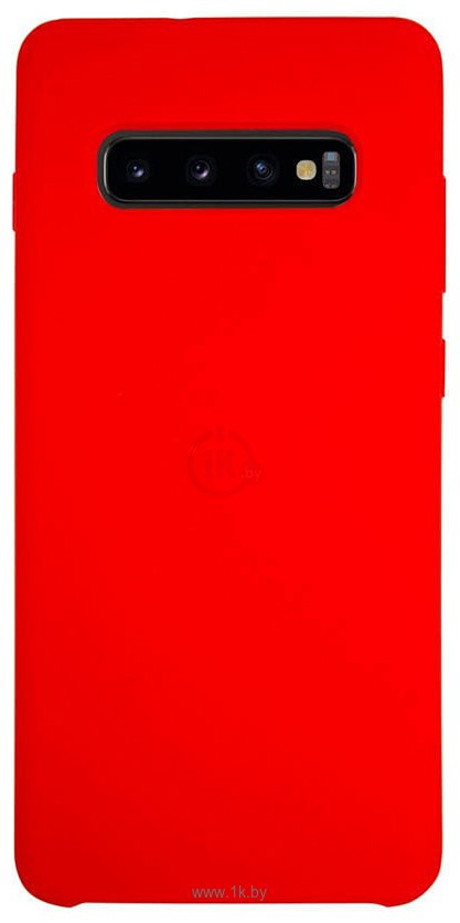 Фотографии Volare Rosso Suede для Samsung Galaxy S10+ (красный)