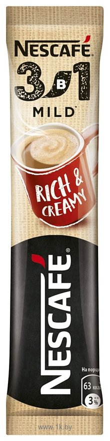 Фотографии Nescafe 3 в 1 мягкий растворимый 16 г