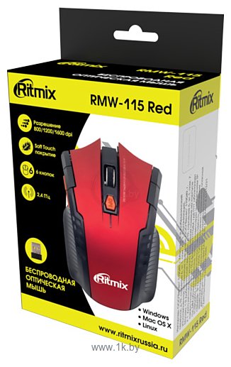 Фотографии Ritmix RMW-115 red