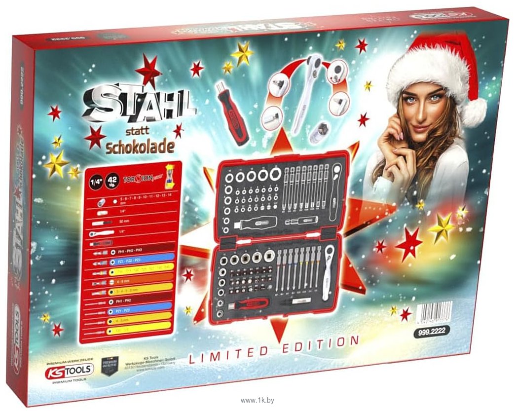 Фотографии KS Tools Advent Calendar 999.2222 42 предмета