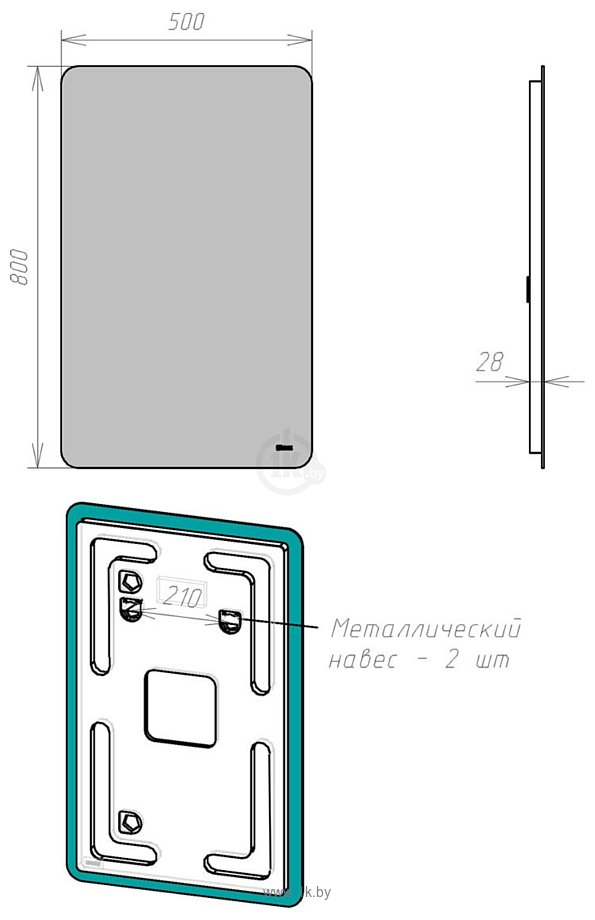 Фотографии Lemark  Ecos 50x80 LM50Z