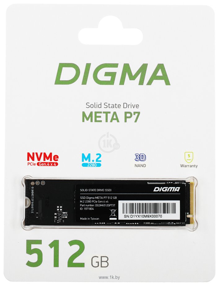 Фотографии Digma Meta P7 512GB DGSM4512GP73T