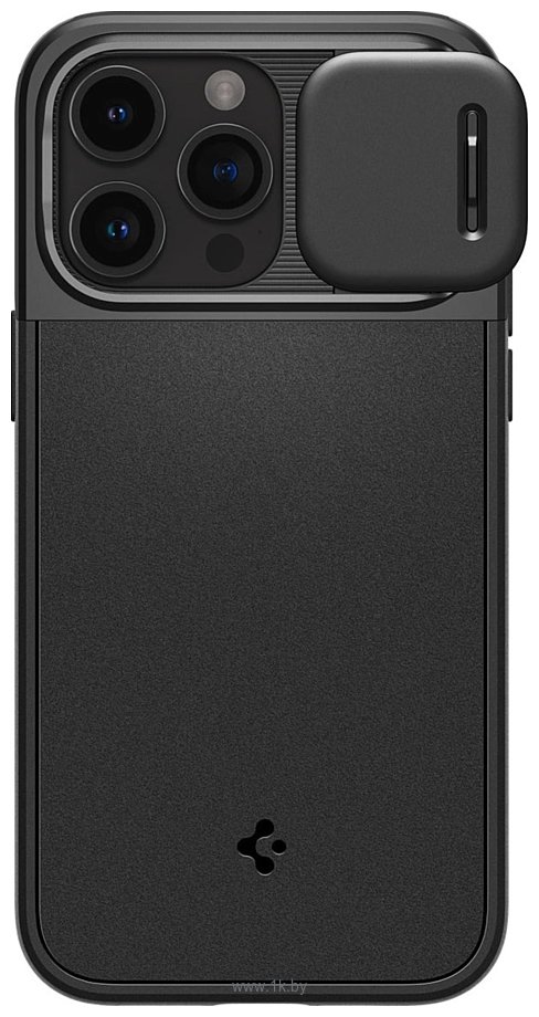 Фотографии Spigen Optik Armor (MagFit) для iPhone 15 Pro Max ACS06599 (черный)