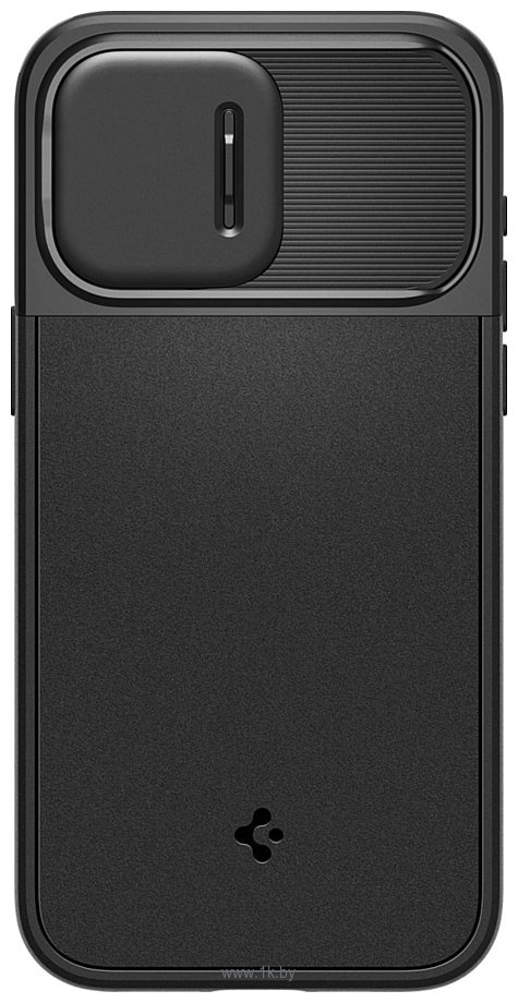 Фотографии Spigen Optik Armor (MagFit) для iPhone 15 Pro Max ACS06599 (черный)