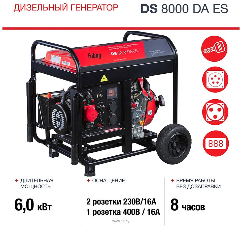 Фотографии Fubag DS 8000 DA ES