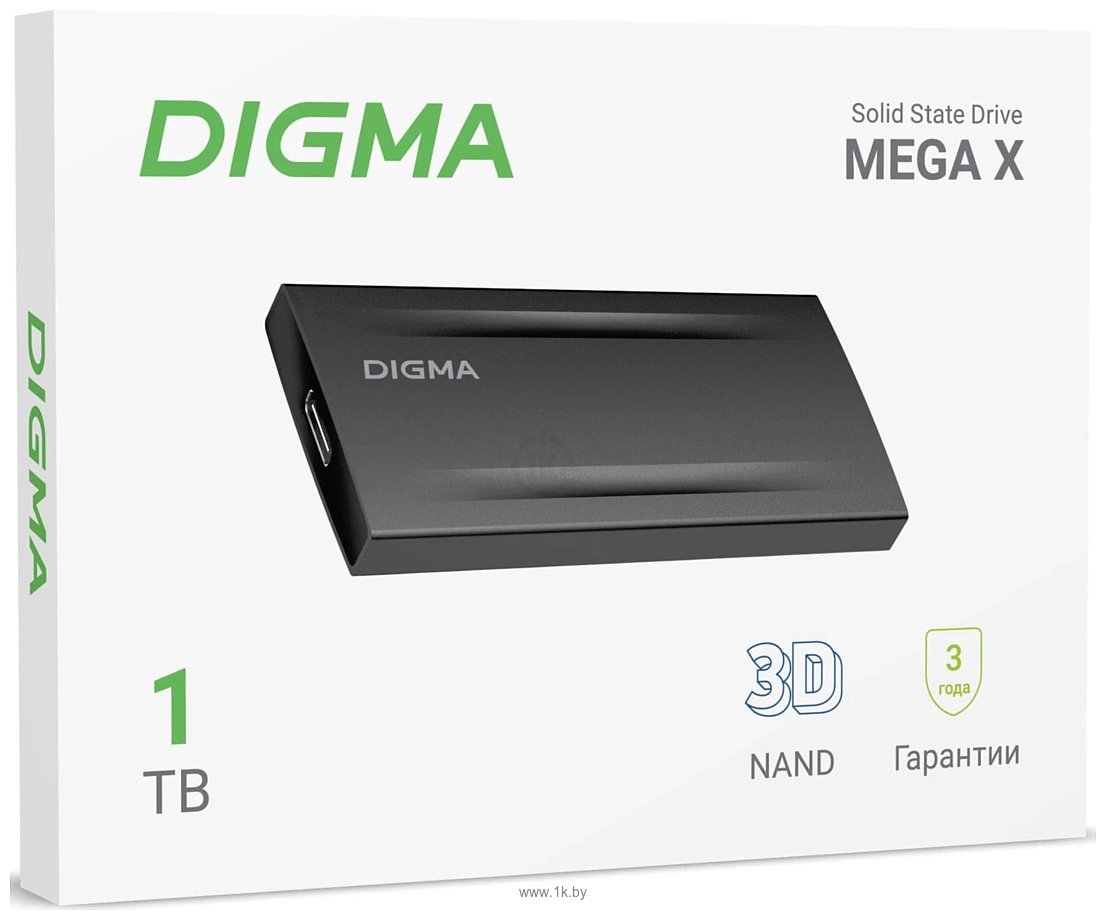 Фотографии Digma MEGA X DGSM8001T2MGG 1TB