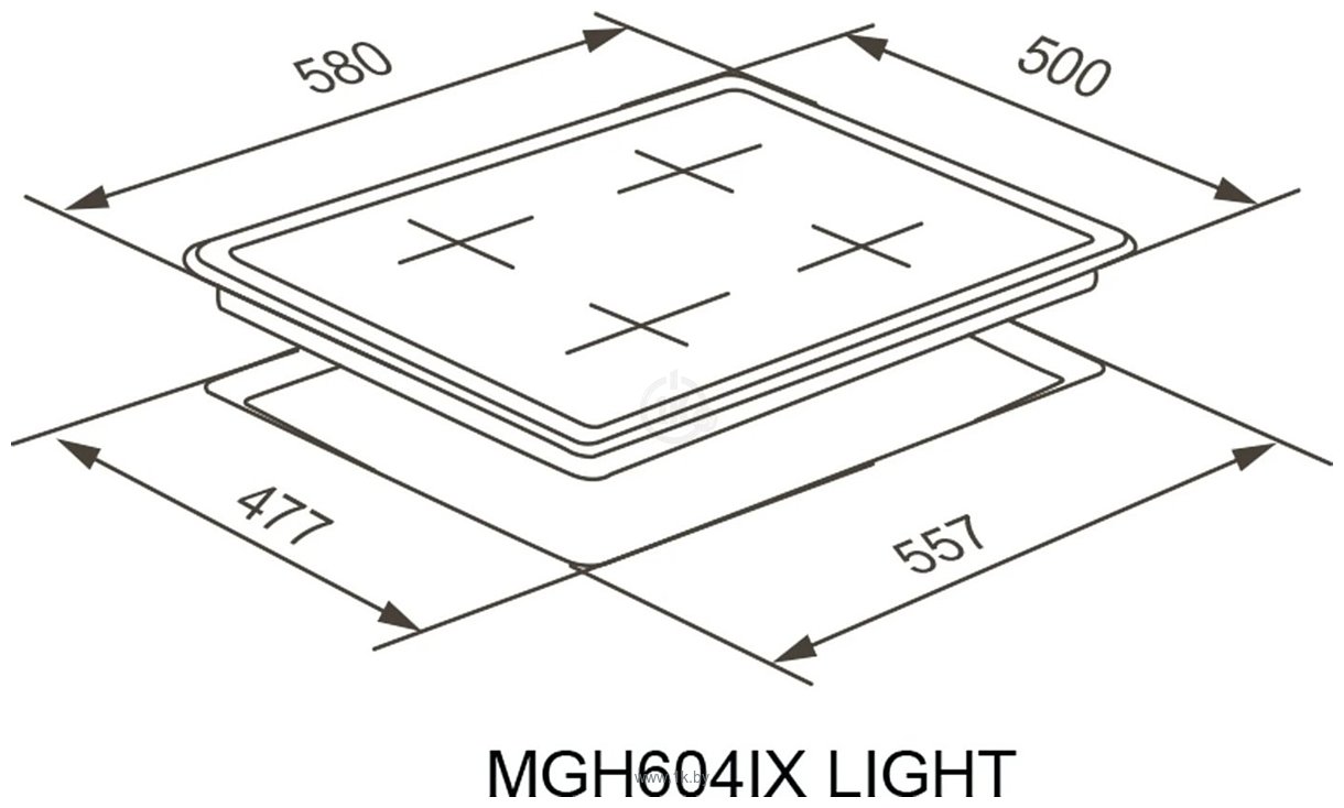 Фотографии Meferi MGH604IX Light