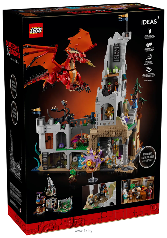 Фотографии LEGO Ideas 21348: Подземелья и драконы История Красного дракона Фотографии LEGO Ideas 21348: Подземелья и драконы История Красного дракона