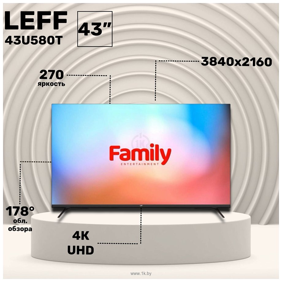 Фотографии Leff 43U580T