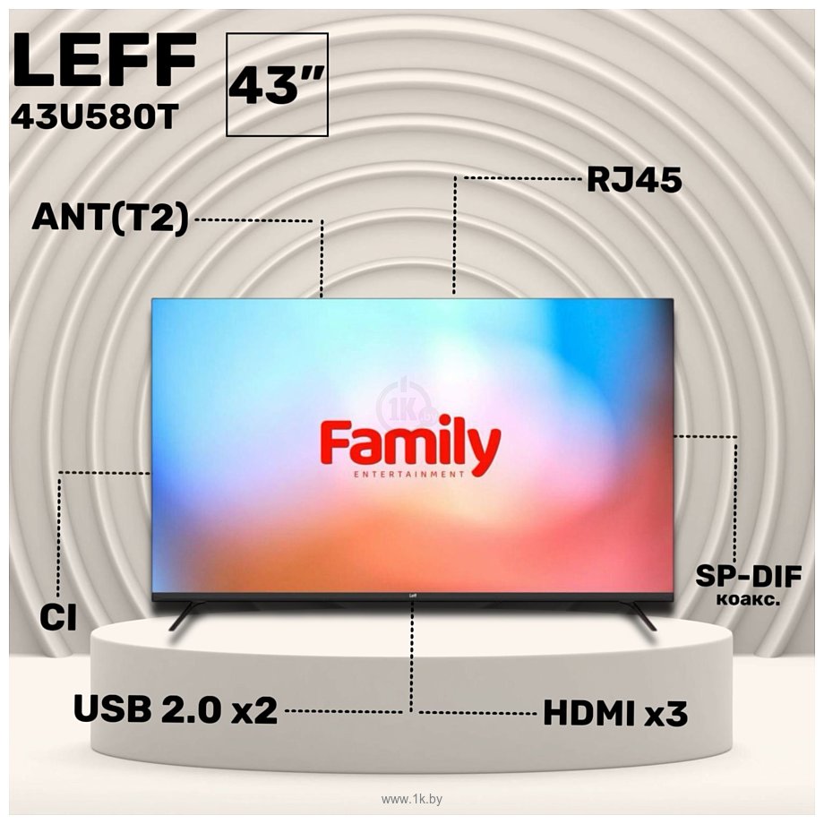 Фотографии Leff 43U580T