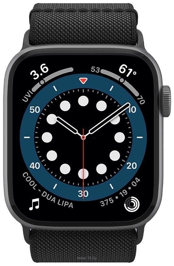 Фотографии Spigen Lite Fit для Apple Watch 49/45/44/42 мм (черный)