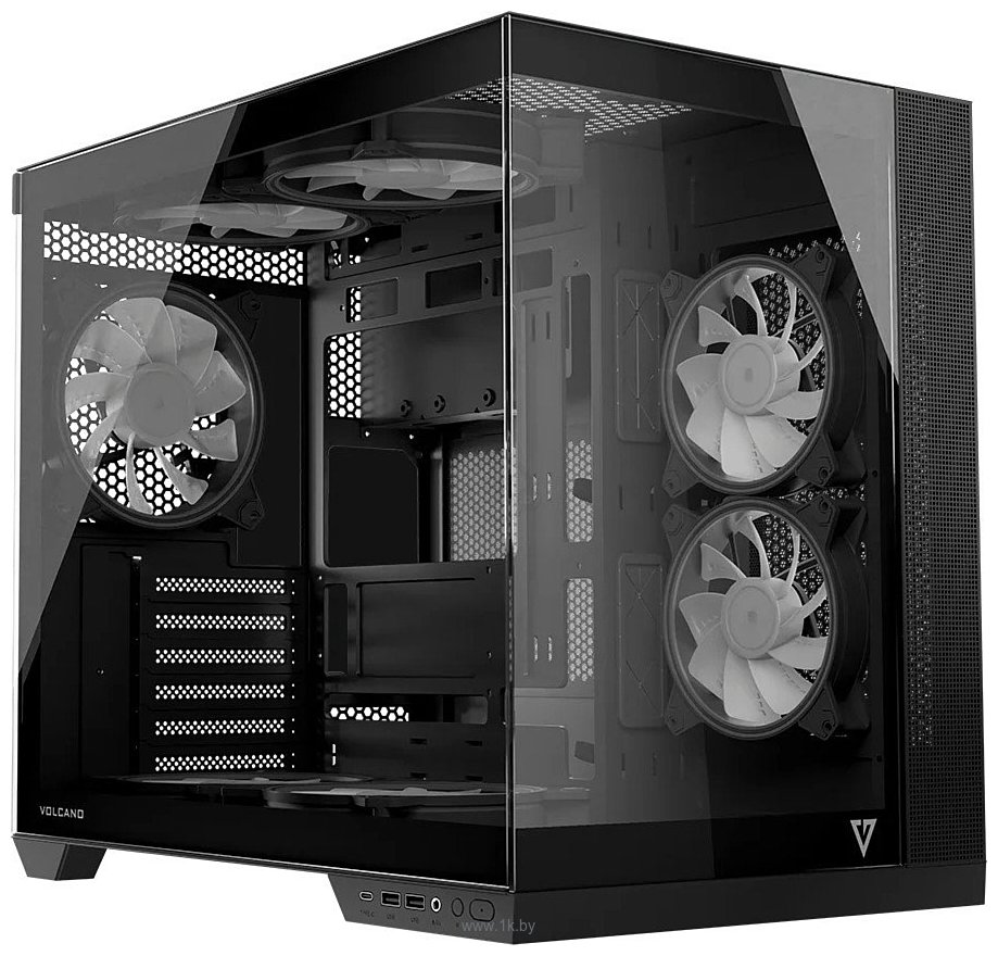 Фотографии MODECOM Volcano Panorama Apex ARGB 3F Midi (темно-серый)