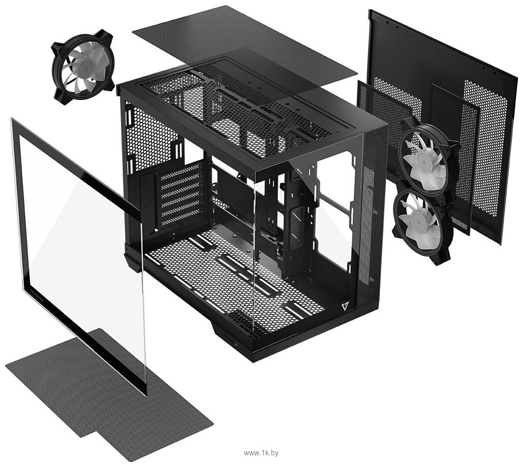 Фотографии MODECOM Volcano Panorama Apex ARGB 3F Midi (темно-серый)