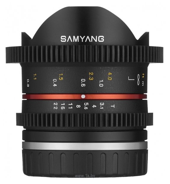 Фотографии Samyang 8mm T3.1 Cine UMC Fish-eye II VDSLR Canon M