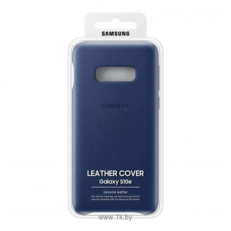 Фотографии Samsung Leather Cover для Samsung Galaxy S10e (синий)