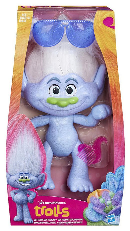 Фотографии Hasbro Trolls Большой Тролль Даймон