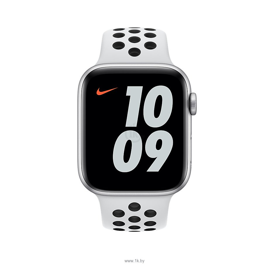 Фотографии Apple Nike 44 мм (чистая платина/черный, R) MX8F2