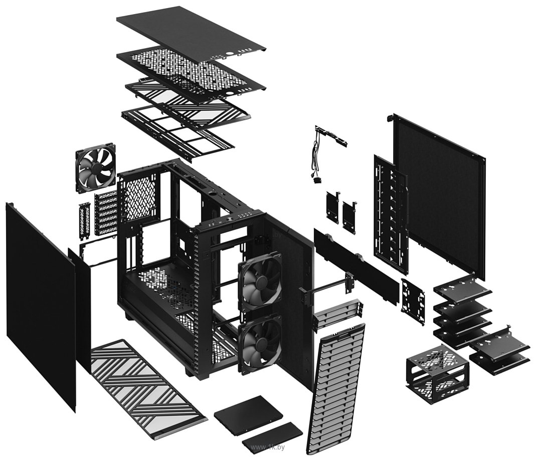 Фотографии Fractal Design Define 7 Black Solid FD-C-DEF7A-01