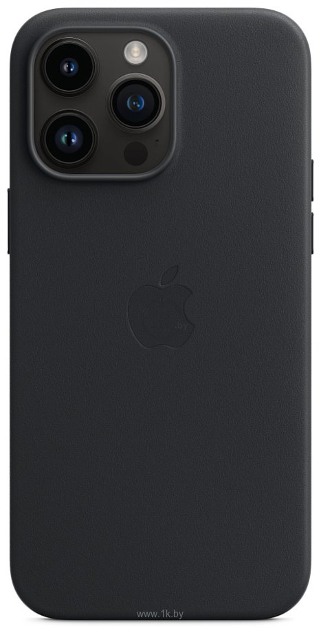 Фотографии Apple MagSafe Leather Case для iPhone 14 Pro Max (темная ночь)