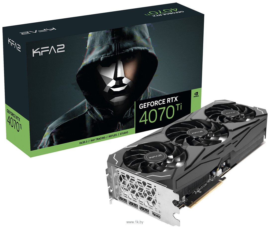 Фотографии KFA2 GeForce RTX 4070 Ti ST (1-Click OC) 12GB (47IOM7MD6TTK)