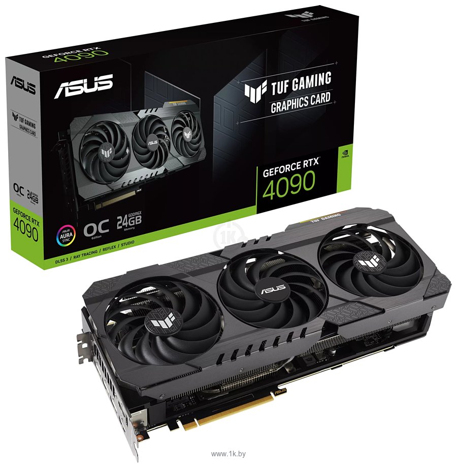 Фотографии ASUS TUF Gaming GeForce RTX 4090 24GB GDDR6X OG OC Edition (TUF-RTX4090-O24G-OG-GAMING)