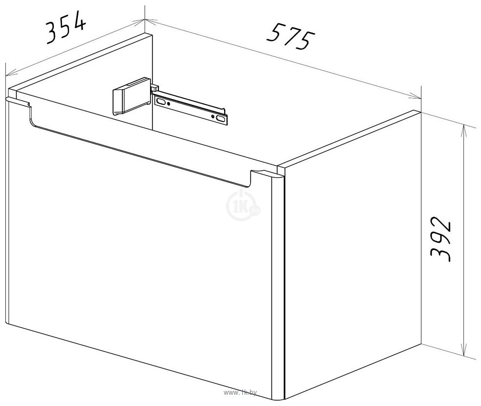 Фотографии Lemark Buno Mini 60 LM05BM60T (белый глянец)