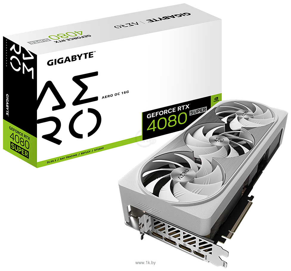 Фотографии Gigabyte GeForce RTX 4080 Super Aero 16G (GV-N408SAERO-16GD)