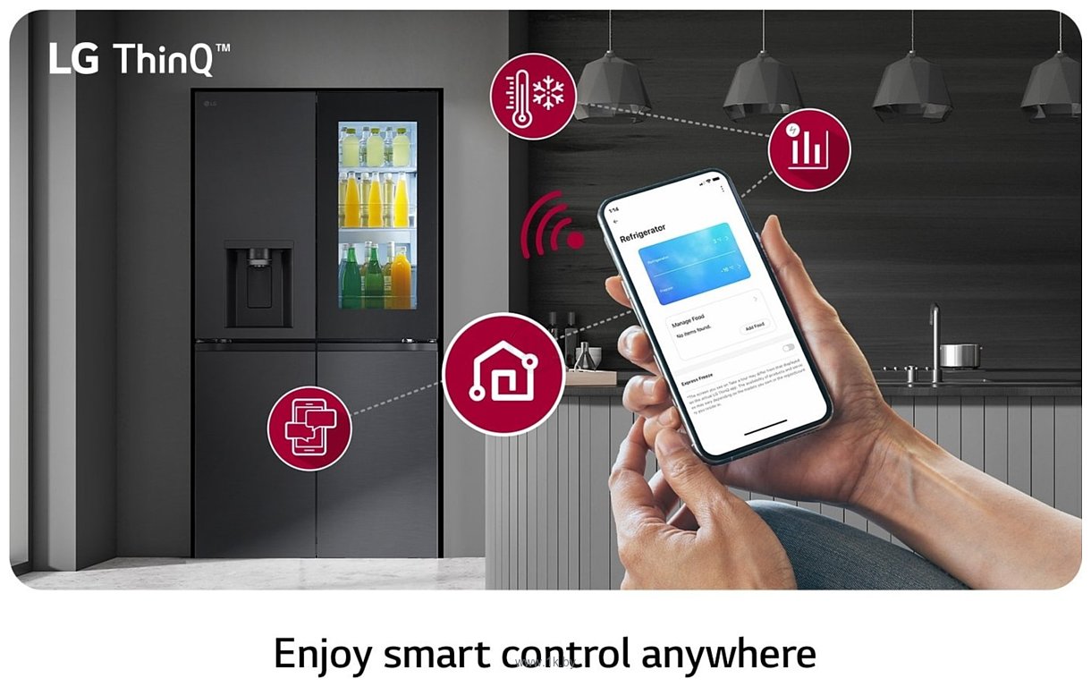 Фотографии LG DoorCooling+ InstaView GMG960EVJE