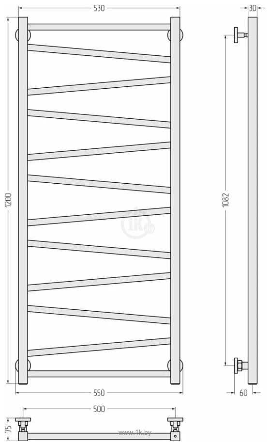 Фотографии Сунержа Сирокко 1200х500 00-0253-1250