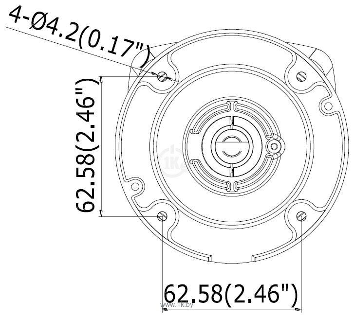 Фотографии Hikvision DS-2CD2T42WD-I8