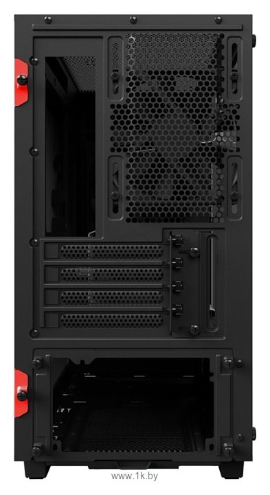 Фотографии NZXT H400 Black/red