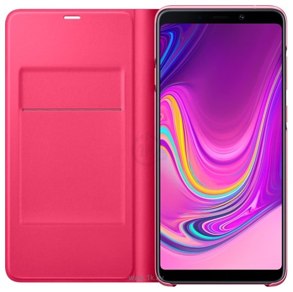 Фотографии Samsung Wallet Cover для Samsung Galaxy A9 (2018) (розовый)