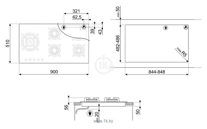 Фотографии Smeg PV395LCN