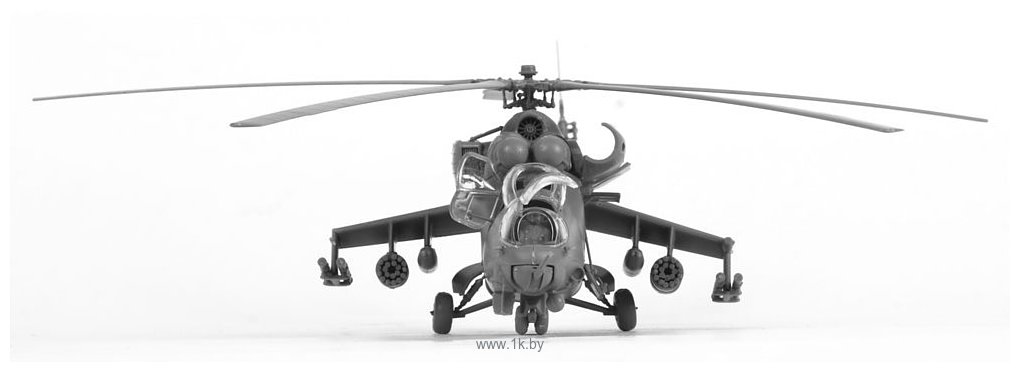 Фотографии Звезда Советский ударный вертолет Ми-24В/ВП "Крокодил"