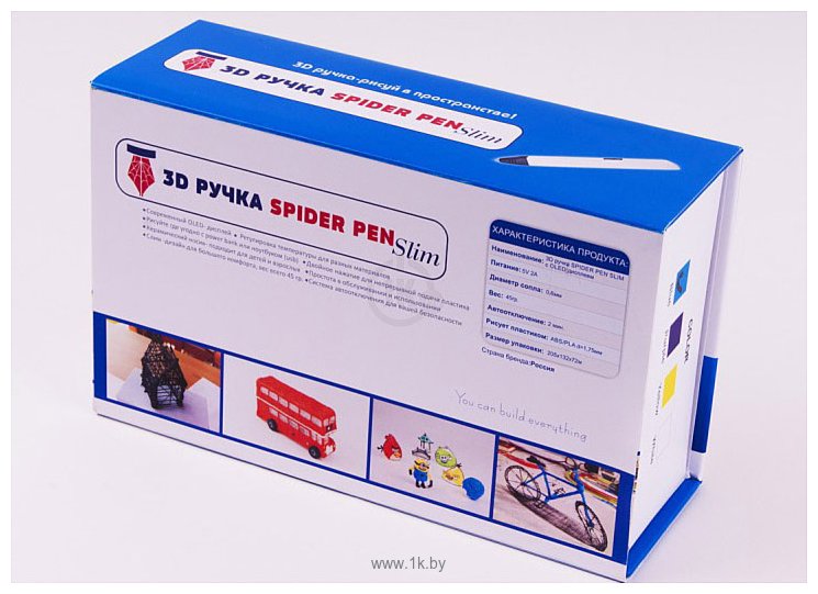 Фотографии Spider Pen Slim с OLED дисплеем (синий)