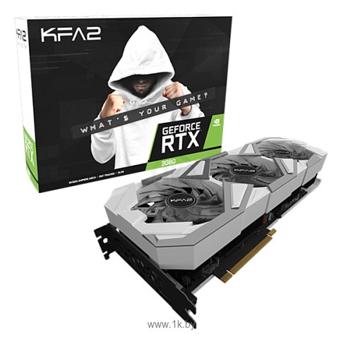 Фотографии KFA2 GeForce RTX 3080 10240MB EX Gamer White (38NWM3MD2GAK)