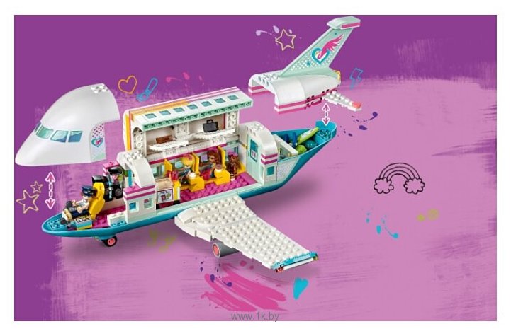 Фотографии LEGO Friends 41429 Самолёт в Хартлейк Сити