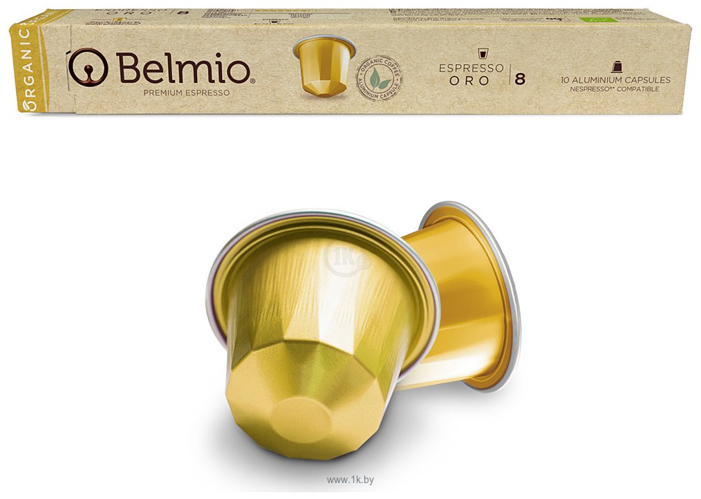 Фотографии Belmio Oro 8 в капсулах 10 шт