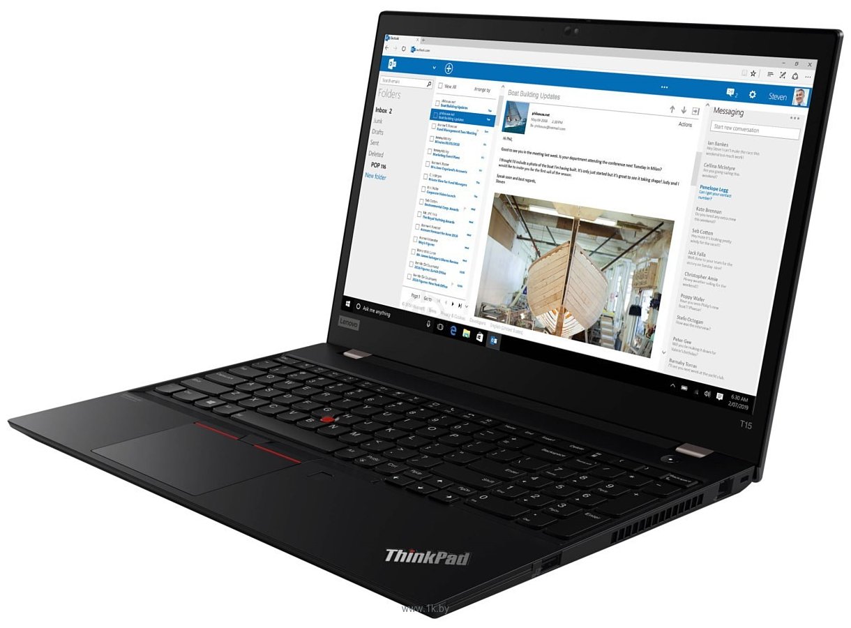 Фотографии Lenovo ThinkPad T15 Gen 2 (20W4002XRT)