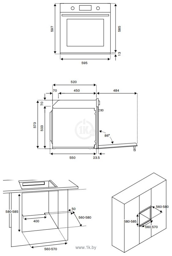 Фотографии Bertazzoni F609HEREKNE