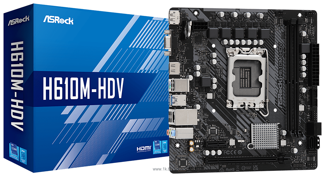 Фотографии ASRock H610M-HDV