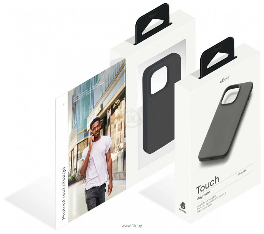 Фотографии uBear Touch Mag Case для iPhone 14 (черный)