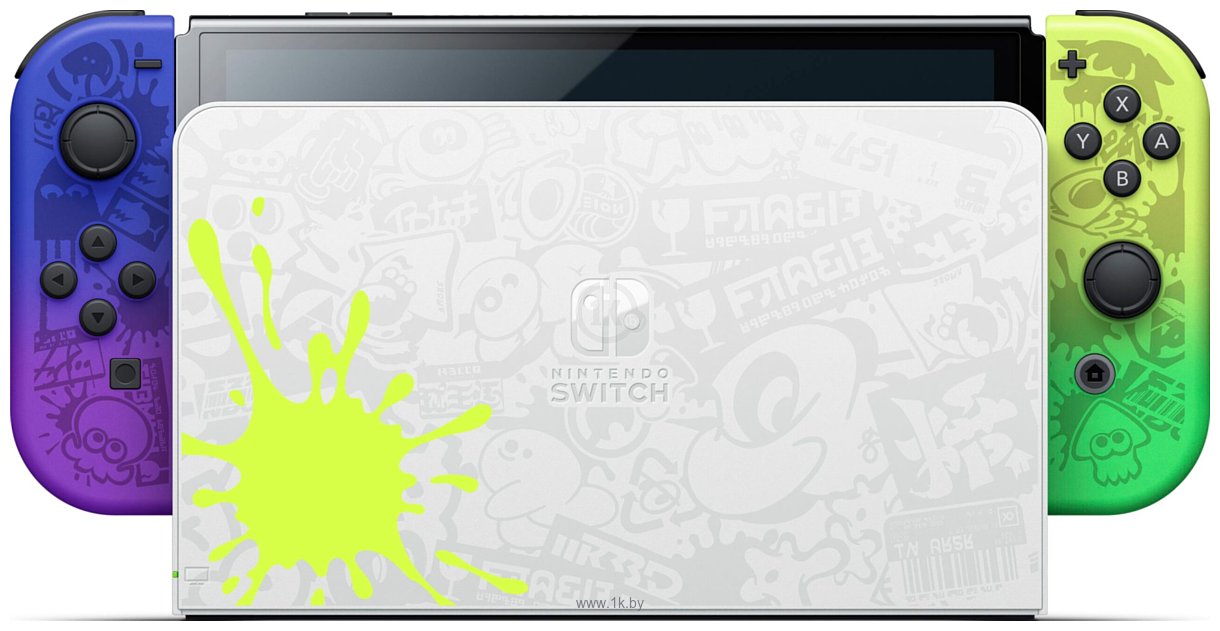 Фотографии Nintendo Switch OLED Splatoon 3 Edition
