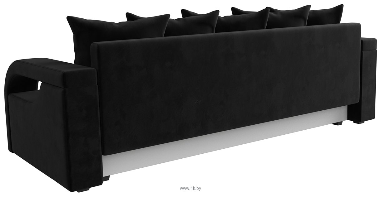 Фотографии Лига диванов Лига-010 117354 (велюр черный)