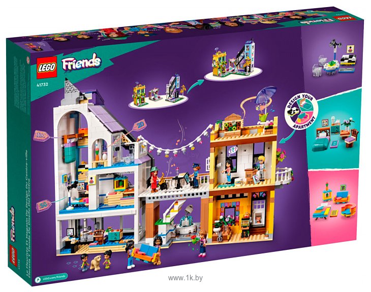 Фотографии LEGO Friends 41732 Цветочный и интерьерный магазины в центре города