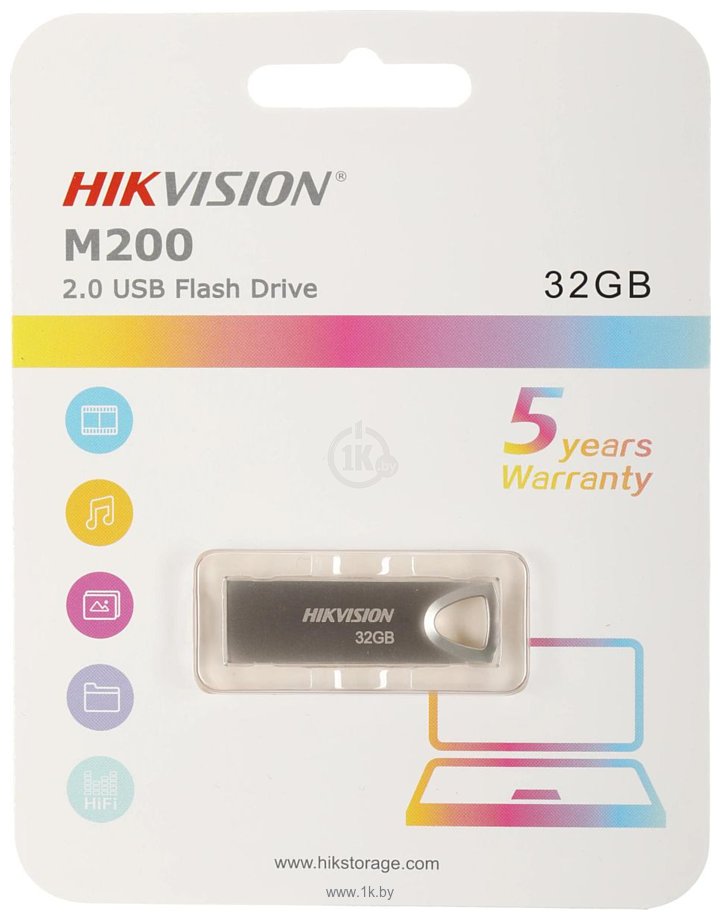 Фотографии Hikvision HS-USB-M200 USB2.0 32GB