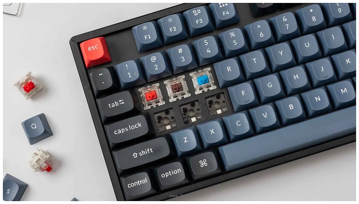 Фотографии Keychron K8 Pro RGB K8P-H3-RU Gateron G Pro Brown